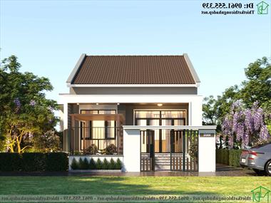 Mẫu thiết kế nhà cấp 4 9x14m tại Thanh Hóa NDNC4165