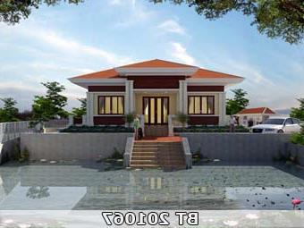 Biệt thự 1 tầng 3 phòng ngủ BT201067