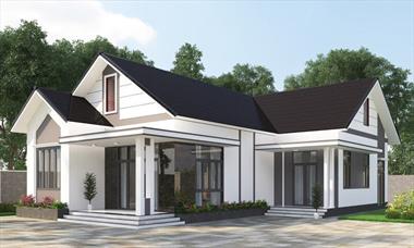 Bộ sưu tập những mẫu nhà cấp 4 đẹp 100m2, phong cách thiết kế đa dạng