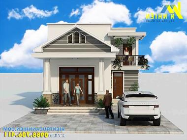 Nhà cấp 4 có gác lửng 3 phòng ngủ mặt tiền 8m cho vợ chồng trẻ