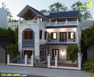 Mẫu Thiết Kế Nhà Hình Chữ L 80m2 Đẹp Ở Nông Thôn