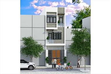 Thiết Kế Nhà Hình Ống 3 Tầng Hiện Đại 4x14m Trọn Gói Nội Thất