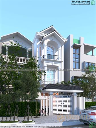 Mẫu thiết kế nhà ống 3 tầng đẹp giá rẻ NDNP3T64