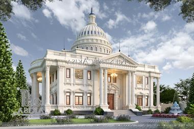 Mẫu biệt thự Pháp 2 tầng có tầng hầm đẹp (Chủ đầu tư: Anh Sơn - Hà Nội) BT22661