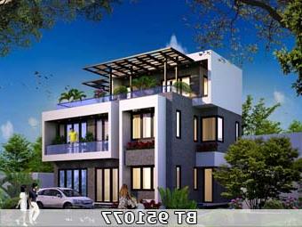 Biệt thự 2 5 tầng hiện đại BT951077