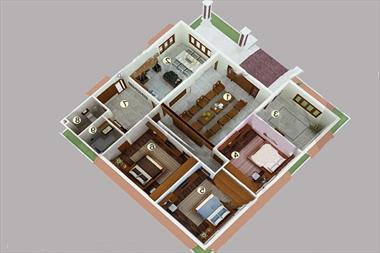 Top 3+ Mẫu Nhà Cấp 4 5 × 20 Có Gác Lửng Giá Rẻ Đẹp Nhất