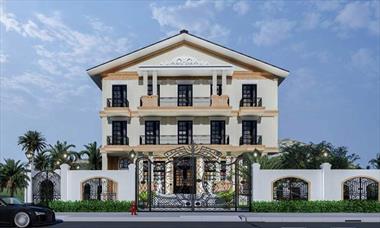 Thiết kế khu dân cư đẳng cấp kết hợp dịch vụ thương mại phong cách tân cổ điển ấn tượng