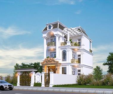 Biệt thự 3 tầng 100m2 mini siêu tiện nghi sang trọng đẳng cấp