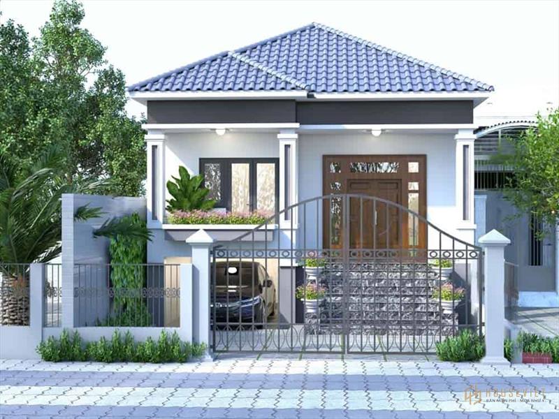 Nhà Mái Thái 1 Tầng 4 Phòng Ngủ Siêu Đẹp Ai Cũng Thích