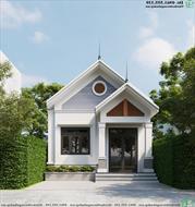 Mẫu thiết kế nhà cấp 4 mái thái 5,6x13m giá rẻ NDNC4167