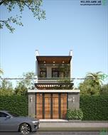 Mẫu thiết kế nhà phố 2 tầng 4,5x20m tại Hải Dương NDNP2T29