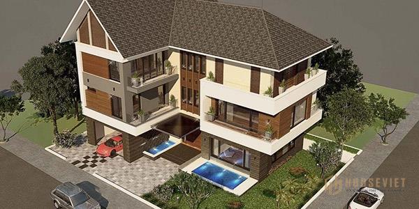 Mái thái được ứng dung rộng rãi bởi sự đa dạng trong mẫu mã và đảm bảo yếu tố thẩm mỹ