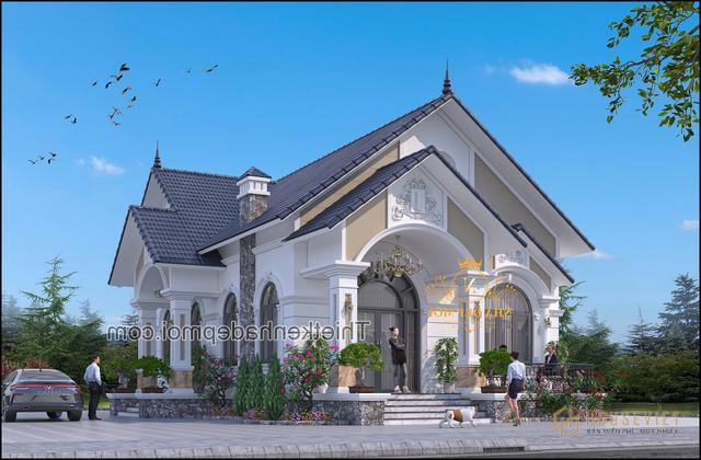 Mẫu nhà vườn cấp 4 3 phòng ngủ đẹp nhất 