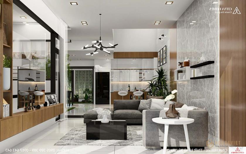 Toàn nhà mang phong cách Châu Âu