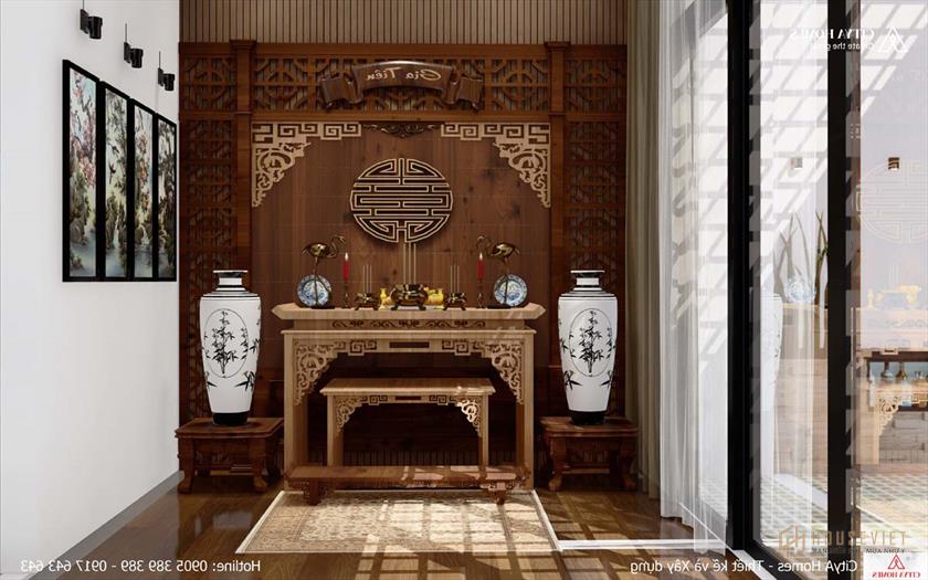 Phòng thờ bề thế và nguy hiểm