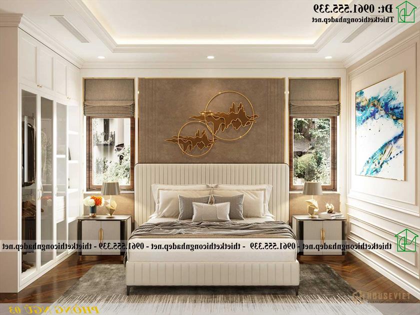 Nội thất phòng ngủ tân cổ điển NDBT1T126