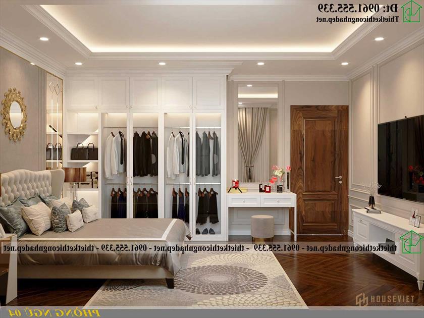 Mẫu nội thất phòng ngủ đẹp NDBT1T126