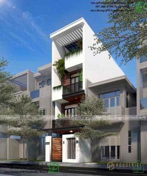 Nhà phố đẹp mặt tiền 4m