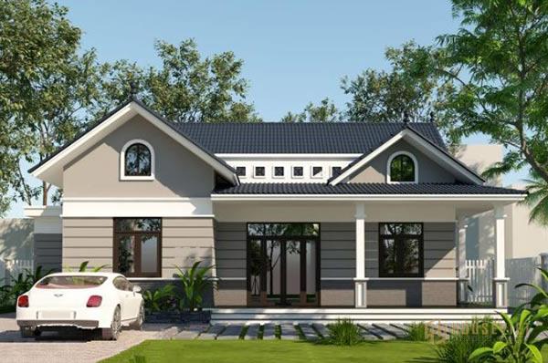 Kiến trúc hiện đại kết hợp màu sắc trang nhã tạo điểm nhấn thu hút