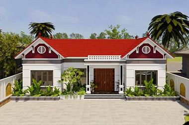 Mẫu nhà 3 gian đẹp hiện đại hút mắt người nhìn An Lộc