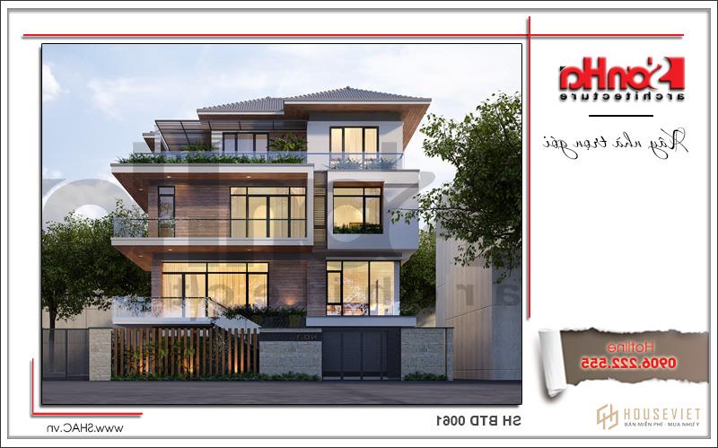 Phương án thiết kế kiến ​​trúc 1 biệt thự hiện đại tại Thanh Hóa sh btd 0061 (3)