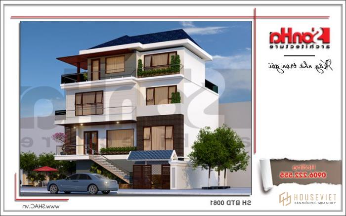 phương án thiết kế biệt thự sang trọng đẹp hiện đại 2 flc sh btd 0061