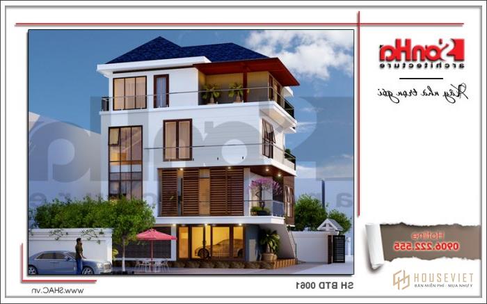 biệt thự đẹp hiện đại phương án 2 FLC sh btd 0061