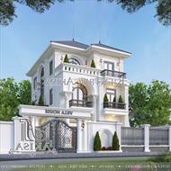Mẫu biệt thự 3 tầng 5 phòng ngủ (TGĐ: Anh Huỳnh - Hà Nội) BT32732