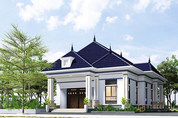 Nhà cấp 4 gác lửng 5x20