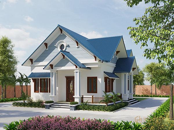 Hình ảnh nhà cấp 4 gác lửng đẹp