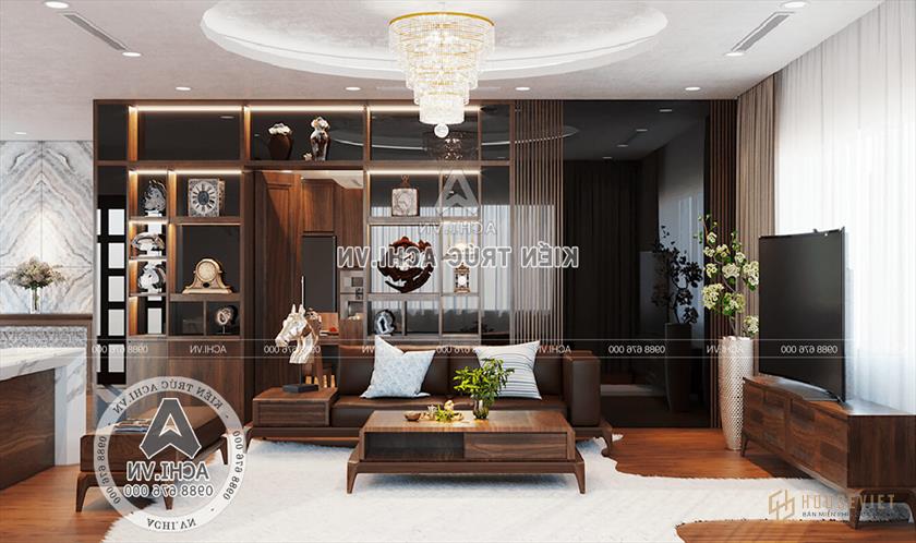 Không gian nội thất phòng khách của mẫu biệt thự Không gian nội thất phòng khách của mẫu biệt thự