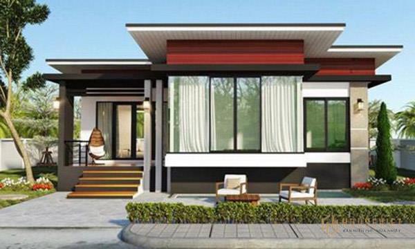 Hệ thống cửa sổ lớn giúp căn nhà sáng bừng sức sống