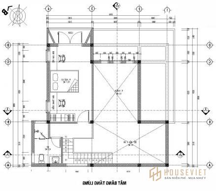 Mẫu nhà cấp 4 gác lửng 3 phòng ngủ