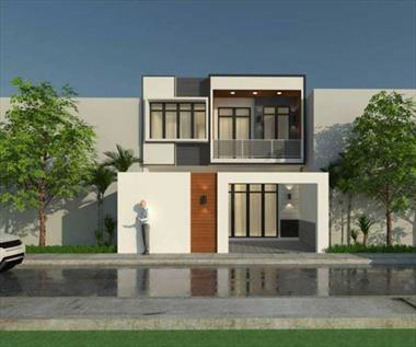 Những kiểu nhà độc đáo 1 trệt 1 lầu 6x20m