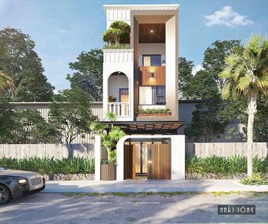 Top 15 mẫu nhà mặt phố 5m được thiết kế đẹp nhất hiện nay