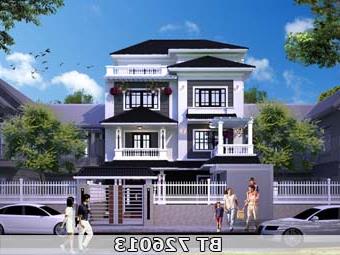 Nhà phố hiện đại mặt tiền 10m BT726013