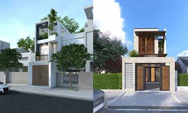 Thiết kế nhà phố đẹp giá rẻ