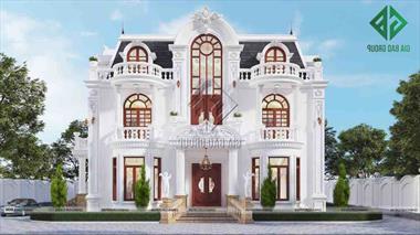 Hài lòng với ngôi biệt thự cổ điển 3 tầng đồ sộ và lộng lẫy