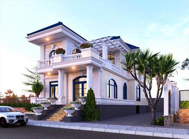 Mẫu biệt thự 2 tầng 150m2 sang trọng dành cho những gia chủ đẳng cấp