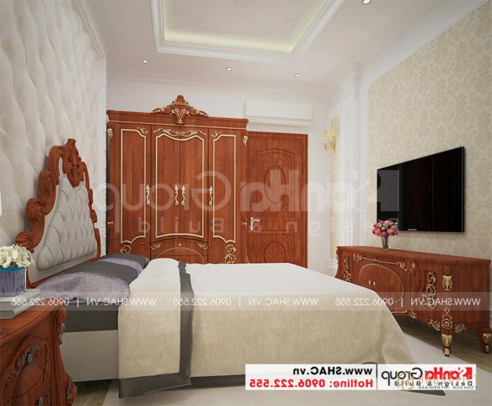 Biệt thự tân cổ điển 3 tầng 12m x 20m tại An Giang - SH BTP 0150 62 Mẫu thiết kế nội thất phòng ngủ đẹp với phong cách nhẹ nhàng thanh lịch được yêu thích