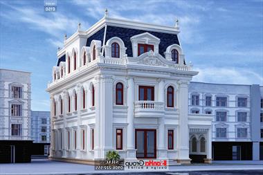 Biệt thự tân cổ điển 3 tầng 12m x 20m tại An Giang - SH BTP 0150