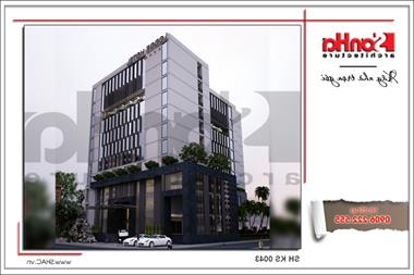 Mẫu khách sạn đẹp hiện đại thiết kế tiêu chuẩn 4 sao tại Phú Quốc (Kiên Giang) - SH KS 0043