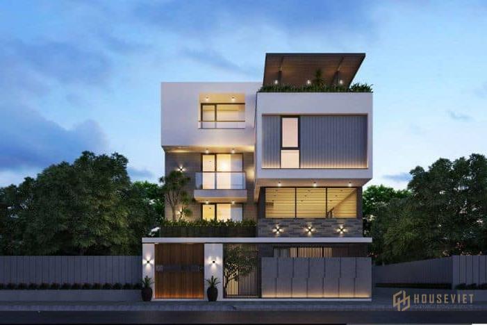 Biệt thự 8x15m |  Ý Tưởng Thiết Kế Mẫu Biệt Thự 120m2 Đẹp