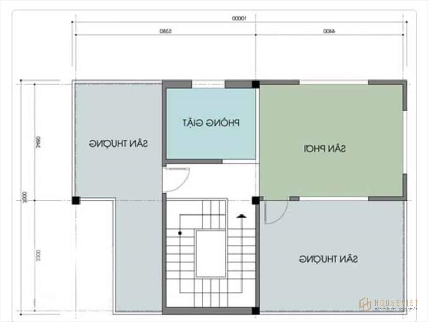 Khu vườn trên sân thượng trồng cây nhỏ