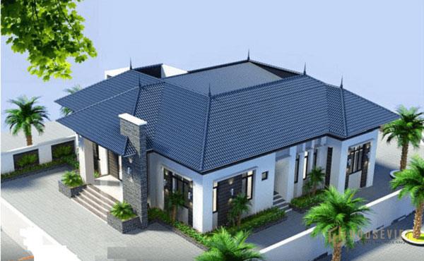 Nhà 1 tầng đẹp, hiện đại có thòi gian xây dựng nhanh chống