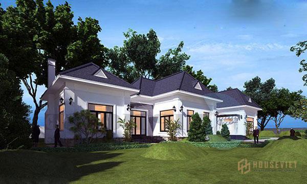 Biệt thự mái thái mang phong cách Châu Âu