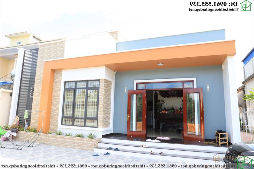 Mẫu thiết kế nhà cấp 4 đẹp NDNC4120