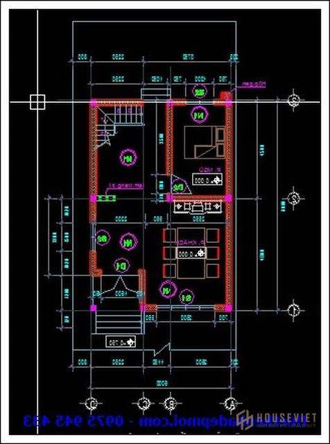 Nhà thiết kế cực đẹp diện tích 6x9m vừa túi tiền.
