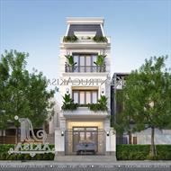 Mẫu nhà phố 3 tầng 5x15m đẹp và sang trọng (TGDĐ: Anh Giang - Quảng Ninh) KT32730