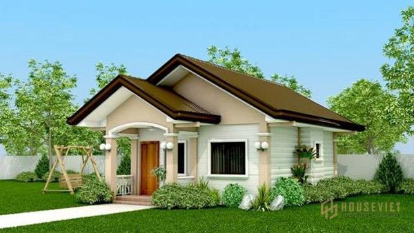 Thiết kế nhà cấp 4 mái thái 100m2 với nhiều công năng sử dụng